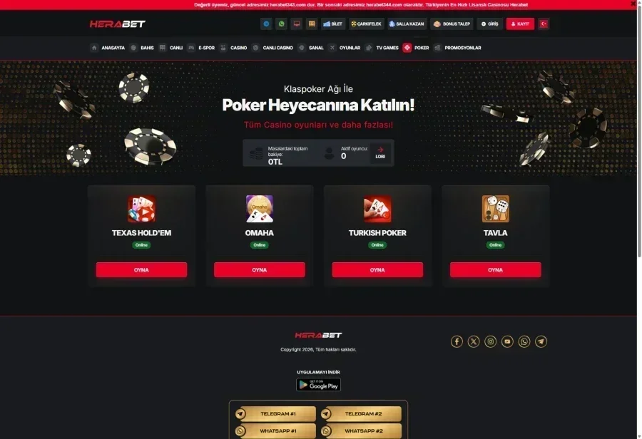 Herabet ekran görüntüsü